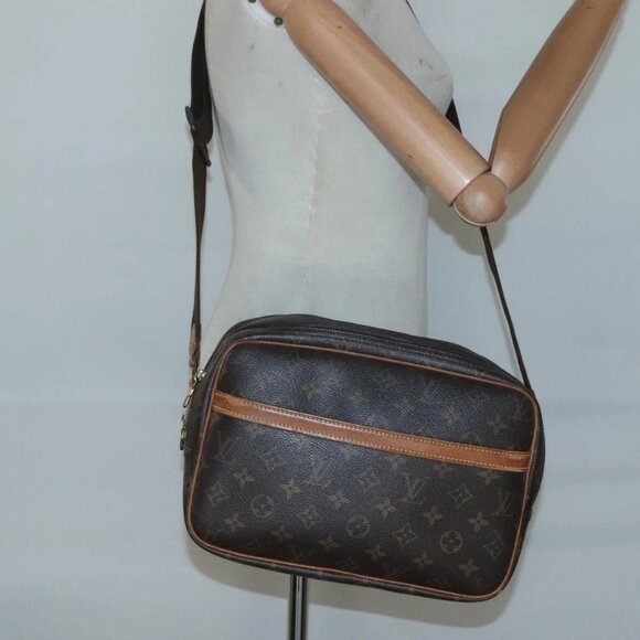 LOUIS VUITTON Monogram Reporter PM Shoulder Bag - Picture 14 of 16